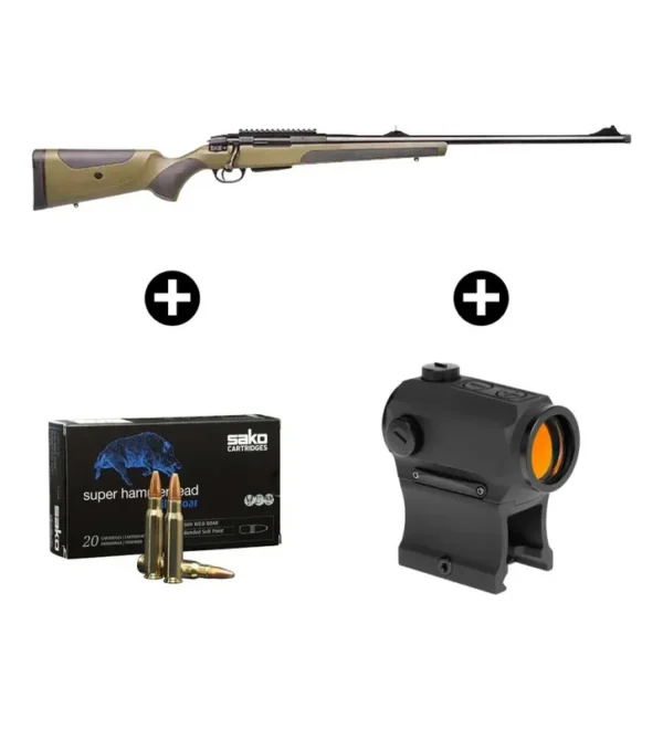 Pack battue ATA Turqua Synthétique 308 Win + Point rouge Holosun 403B