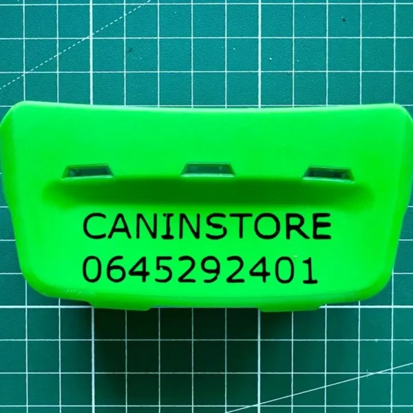 Gravure personnalisée + Boitier VERT compatible pour collier GARMIN