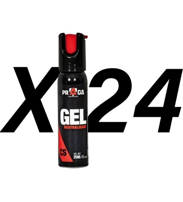 Pack bombes de défense gel CS 25 ml x24 – Tout-Chasse.fr