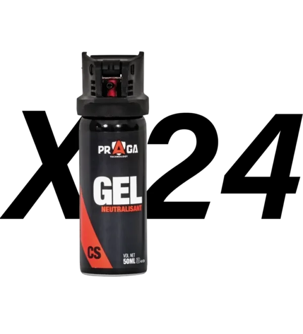 Pack bombes de défense gel CS 50 ml x24 – Tout-Chasse.fr