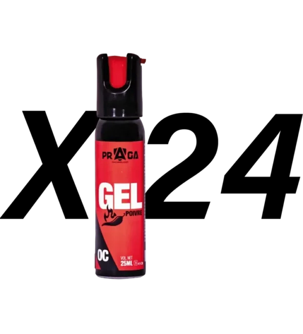Pack bombes de défense Red Pepper CS 25 ml x24 – Tout-Chasse.fr