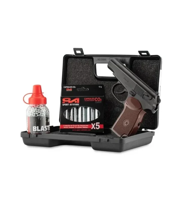 Pack Borner PM-X 4,5mm bbs 3,0J + mallette + billes 4,5 + CO2 – Tout-Chasse.fr