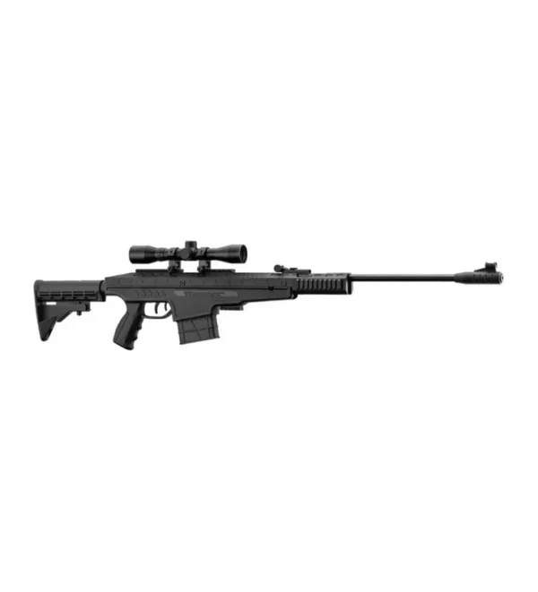 Pack carabine à air tactique break barrel PENDLETON Cal. 4.5mm + lunette 4×32 – Tout-Chasse.fr