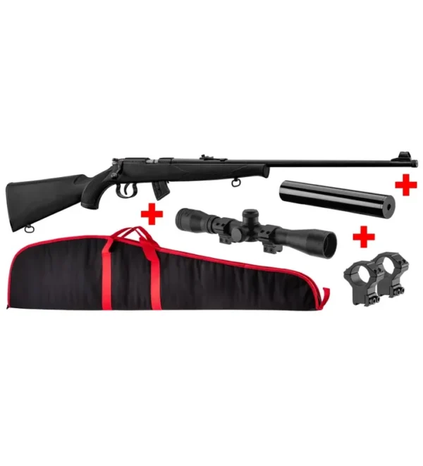 Pack carabine JW15 22 LR + Lunette + Silencieux – Tout-Chasse.fr