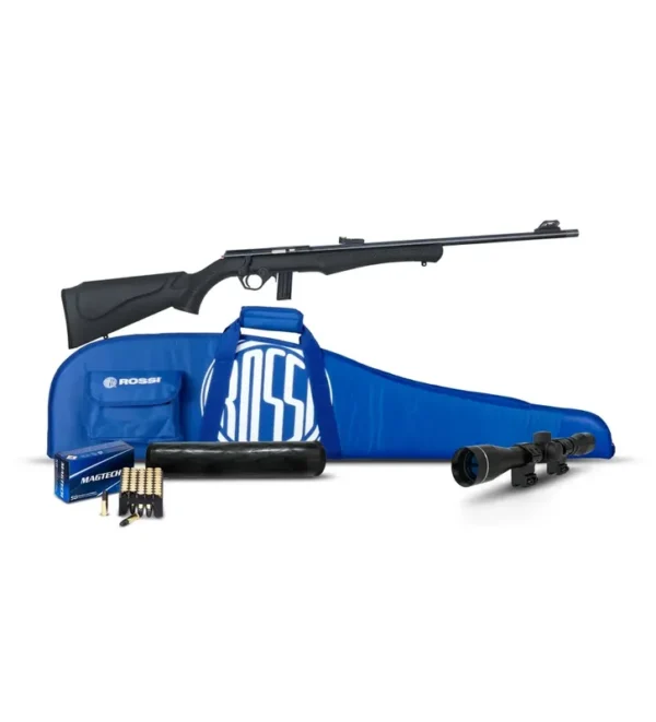 Pack Carabine Rossi 8122 – Cal. 22 LR + lunette 4×32 – Tout-Chasse.fr