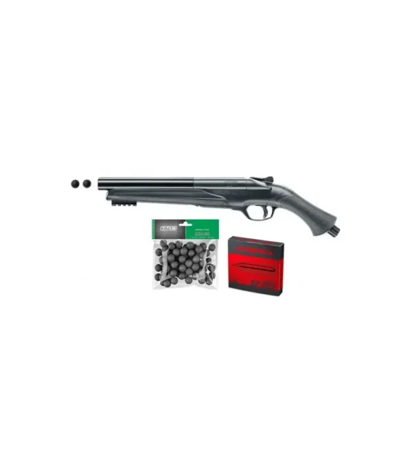 Pack fusil de défense T4E TS68 – Cal. 68 – 16 J + 50 Billes + 5 capsules CO2