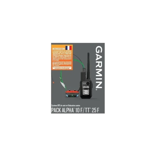 Pack Garmin Alpha 10 F + colliers TT 25F – GPS de chasse hautes performances