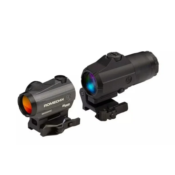 Pack Viseur point-rouge Sig Sauer ROMEO4 et module de grossissement JULIET4