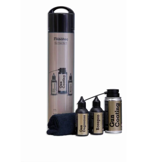 Pack n°3 FLUNATEC Céramique + dégraissant + Solvant canon + microfibre – Tout-Chasse.fr