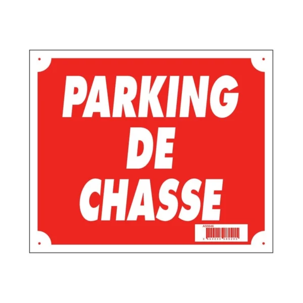 PANCARTE AKYL PARKING CHASSE