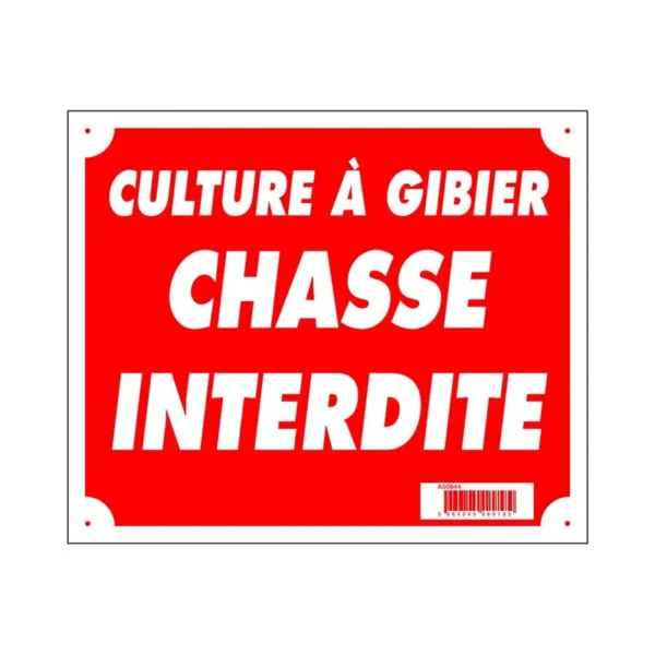 Panneau Culture à gibier – Panneau Culture à gibier