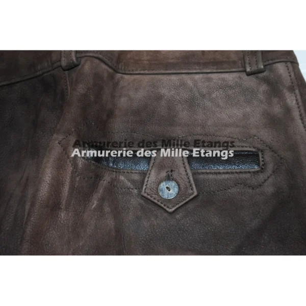 PANTALON CUIR COMPAGNIE DES CHASSE COLORADO (001124) Taille TAILLE 38
