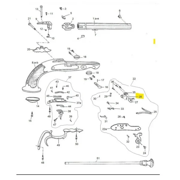 PAPILLON LEPAGE PEDERSOLI REF 800002949 | WesternGuns
