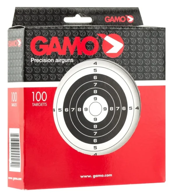 Paquet de 100 cibles cartonnées 14 X 14 – Gamo – Tout-Chasse.fr