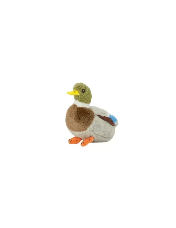 Peluche canard colvert 13cm
