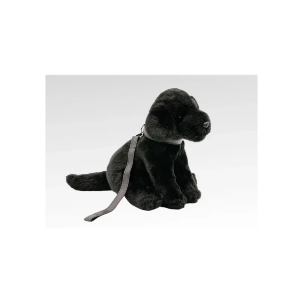 PELUCHE LABRADOR NOIR – 25 CM