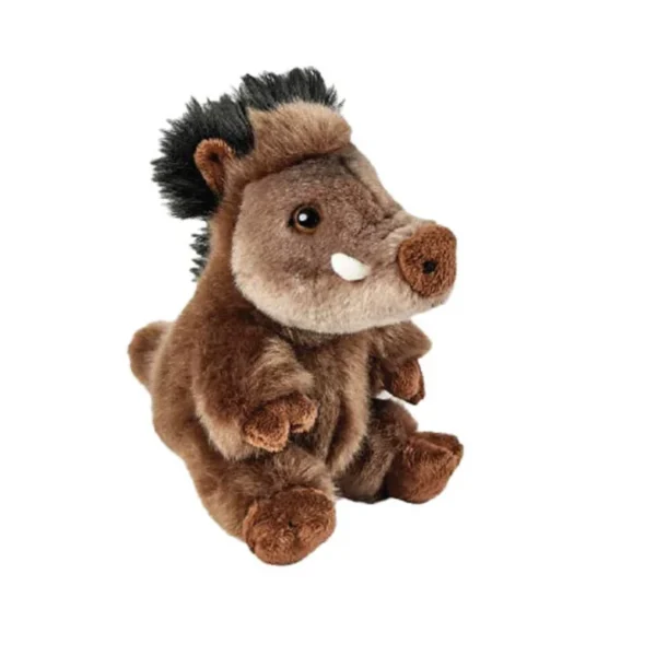 Acheter Peluche Sanglier 17 cm | toutpourlahutte.fr