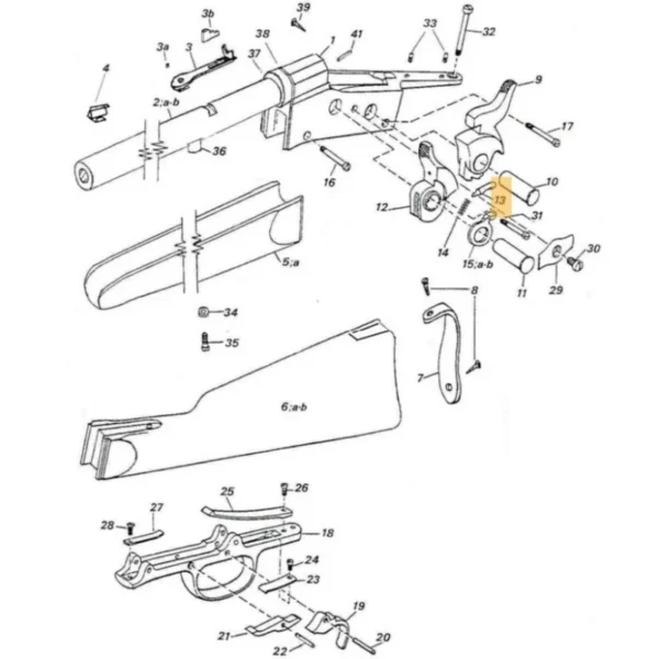 PERCUTEUR ROLLING BLOCK MISSISSIPPI PEDERSOLI REF 080004458 | WesternGuns