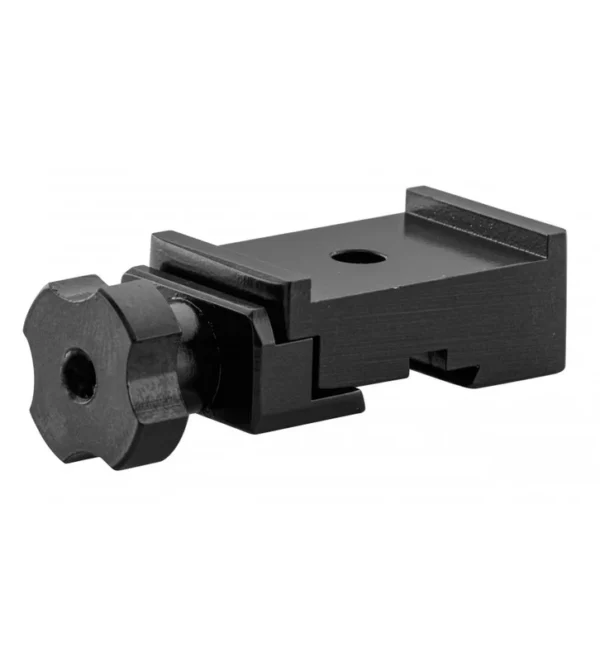 Pied aluminium monobloc à rail de 11mm pour compensateur. – Tout-Chasse.fr