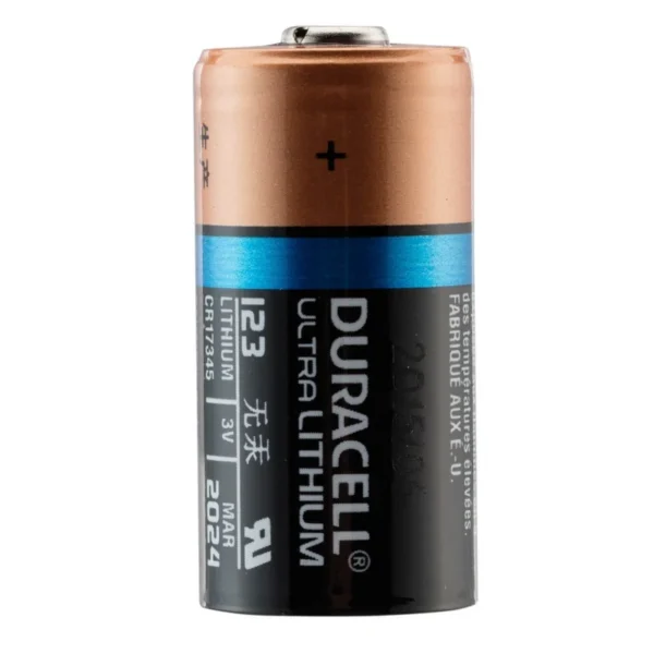 PILE LITHIUM CR123 3 VOLTS – DURACELL