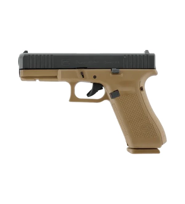 Pistolet blanc Glock 17 Gen5 Coyote – Cal. 9 mm PAK