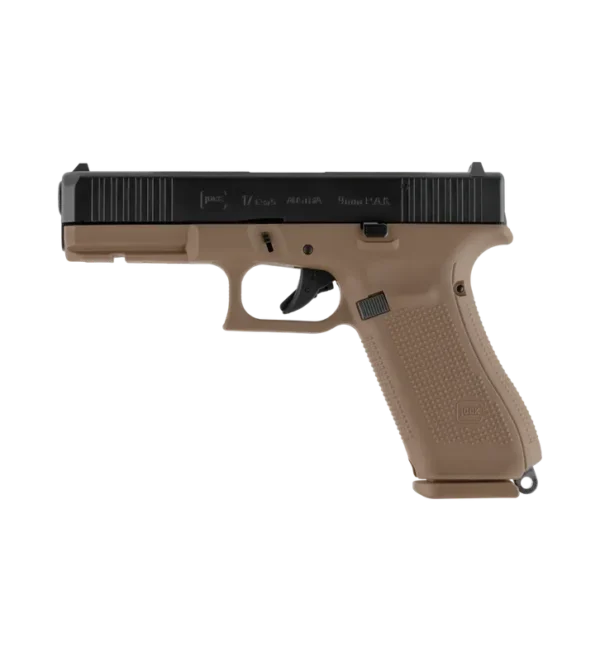 Pistolet blanc Glock 17 Gen5 Coyote Edition French Army – Cal. 9 mm PAK