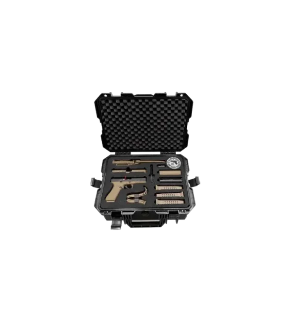 Pistolet à blanc Glock 17 Gen5 SV Black Coyote Double Set – Cal. 9 mm PAK
