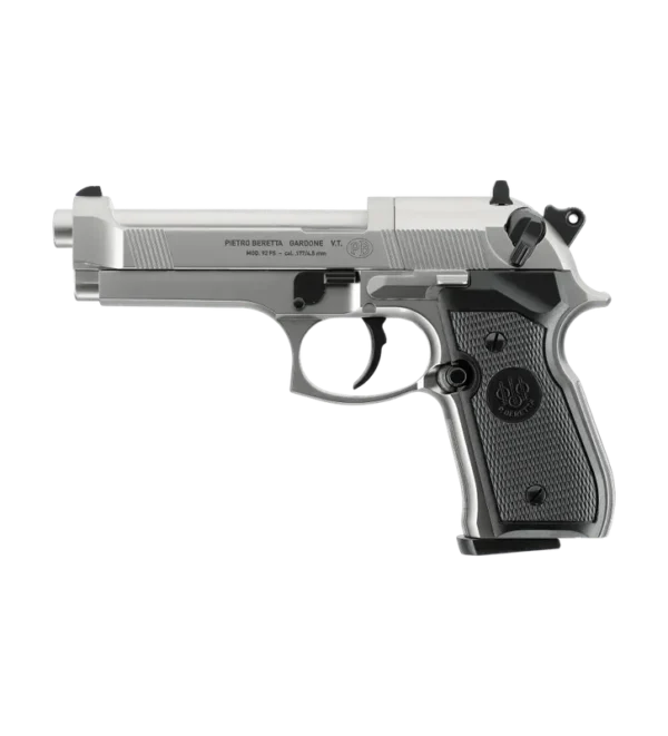 Pistolet plombs Beretta M92 FS CO2 – Cal. 4,5 mm – Nickel