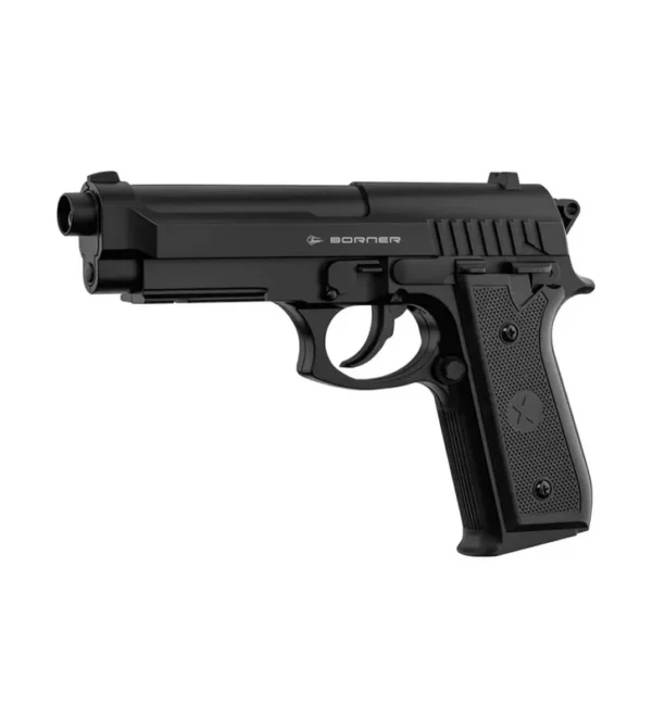 Pistolet airgun Borner 92M en polymère CO2 Cal. 4.5 mm (.177) BB’s – Tout-Chasse.fr