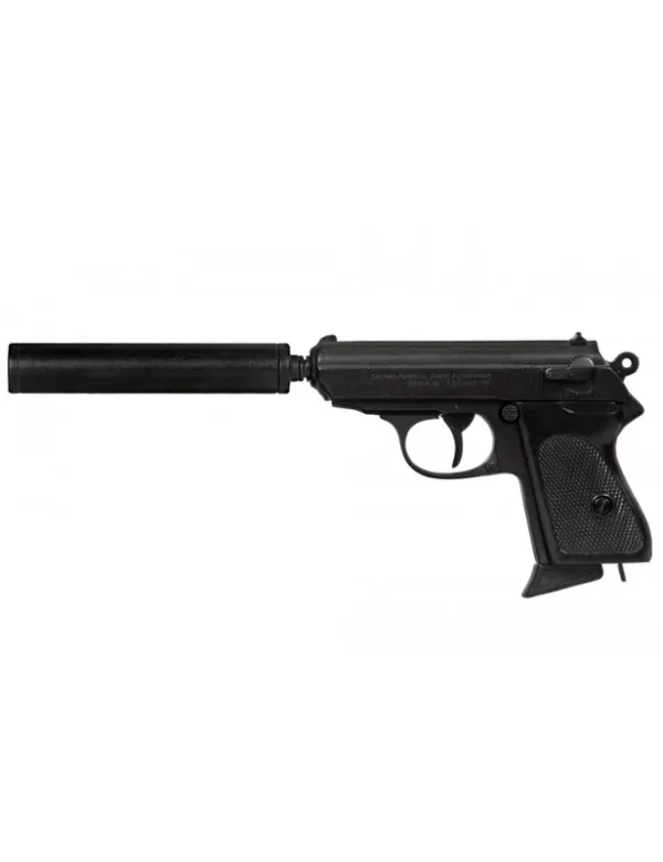 PISTOLET ALLEMAND 1931 AVEC SILENCIEUX
