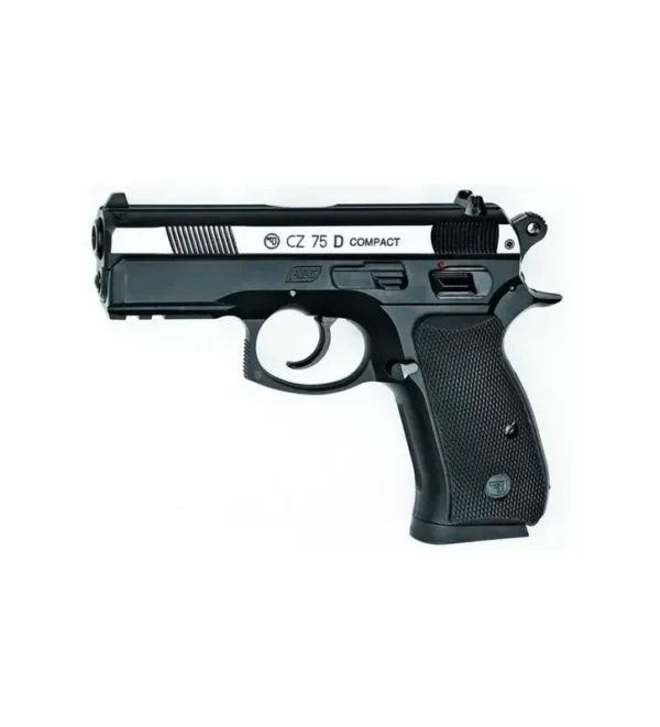 Pistolet CO2 ASG CZ 75D Compact Bicolore – Tout-Chasse.fr