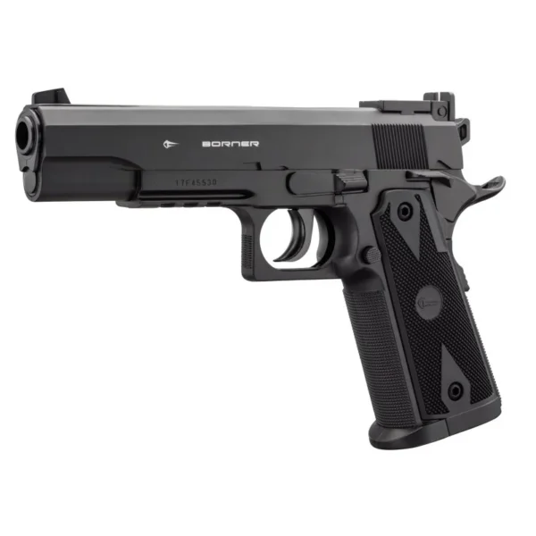 Pistolet CO2 culasse fixe BORNER POWERWIN 304 Cal. 4.5mm BB’s
