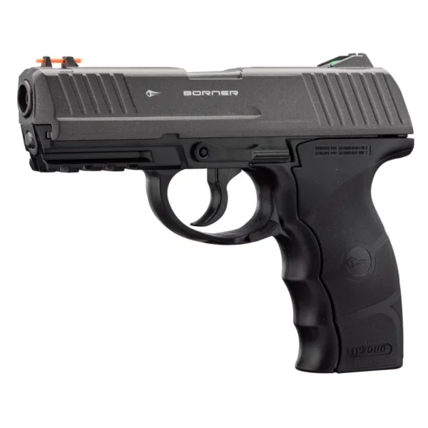 Pistolet CO2 culasse fixe BORNER W3000 Cal. 4.5mm BB’s