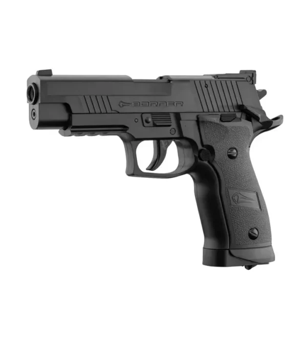 Pistolet CO2 culasse fixé BORNER Z122 Cal. 4.5mm BB’s – Tout-Chasse.fr