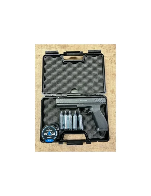 Pistolet de défense Vesta calibre .50 (5 cartouches gaz + 50 billes) SOUMIS A AUTORISATION POUR LA REVENTE