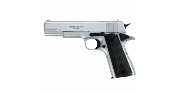 Pistolet Ekol ES 1911 Blanc CO2 cal. 4.5mm BBS