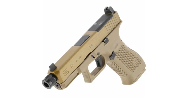 Pistolet Glock 19X MOS CO2 cal. 4.5mm / BBS Coyote – Umarex