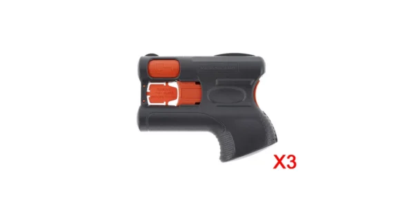 3 Pistolet de défense lacrymogène MicroGuard P2P OC Poivre 10% Umarex