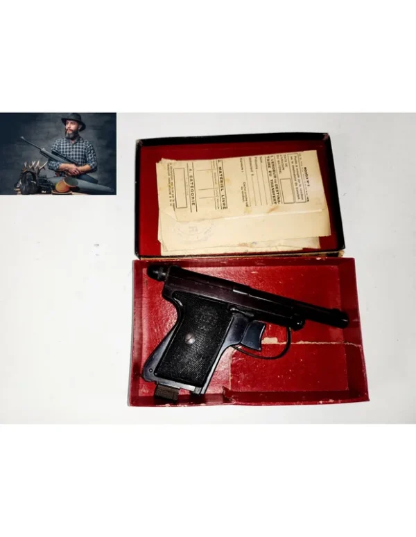 Pistolet Manufrance St Etienne Le Français Type Policeman Cal.6.35mm – Occasion