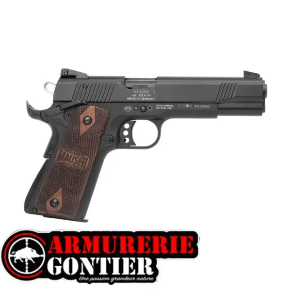 Mauser 1911 calibre .22 LR : pistolet semi-automatique