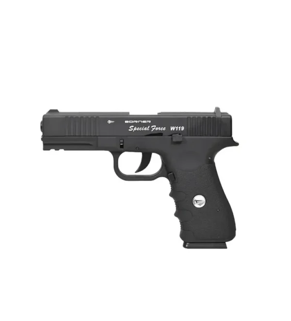 Pistolet semi automatique à air comprimé Borner W119 Cal. 4.5mm – Tout-Chasse.fr