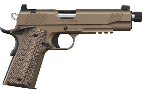 Pistolet Semi Automatique Kimber 1911 Desert Warrior TFS .45 ACP – Pistolet Semi-automatique Kimber .45ACP Desert Warrior TFS
