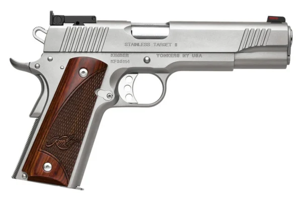 Pistolet semi-automatique Kimber 1911 Stainless Target 2 – 45 ACP 45 Auto KIMBER