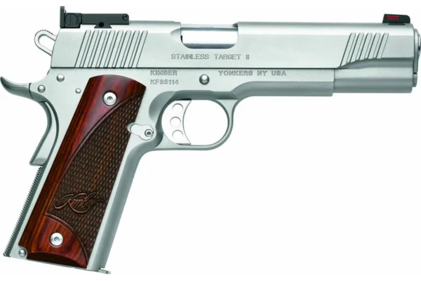 Pistolet semi-automatique Kimber 1911 Stainless Target 2 – Kimber .45ACP Stainless Target 2