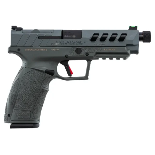 Pistolet TISAS NIGHT STALKER SF calibre 9×19 mm Fileté