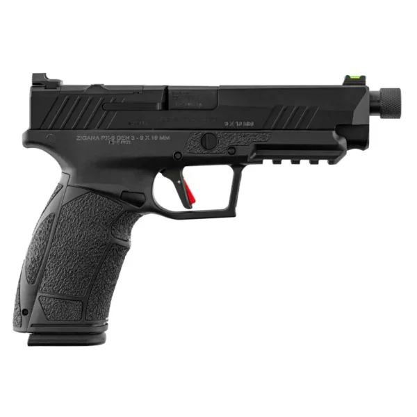 Pistolet TISAS PX-9 TACTICAL calibre 9×19 mm Noir Fileté