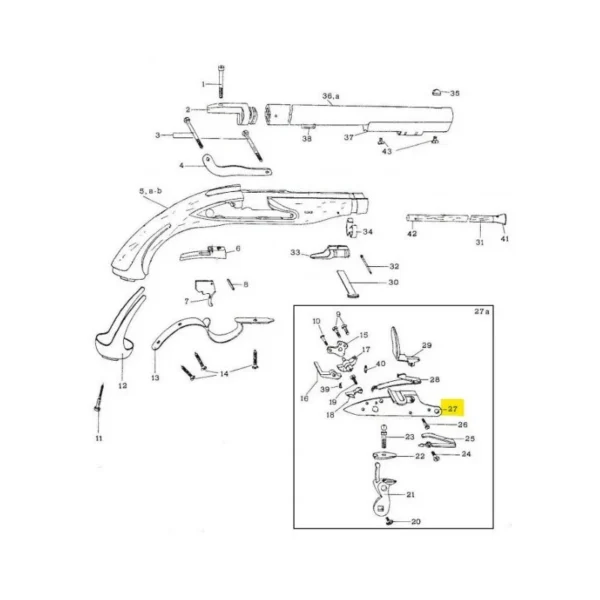 PLATINE HARPER’S FERRY PEDERSOLI REF 800002415 | WesternGuns
