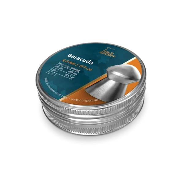 Plombs 4,5 mm H&N BARACUDA,Air Comprimé, Tir Loisirs,