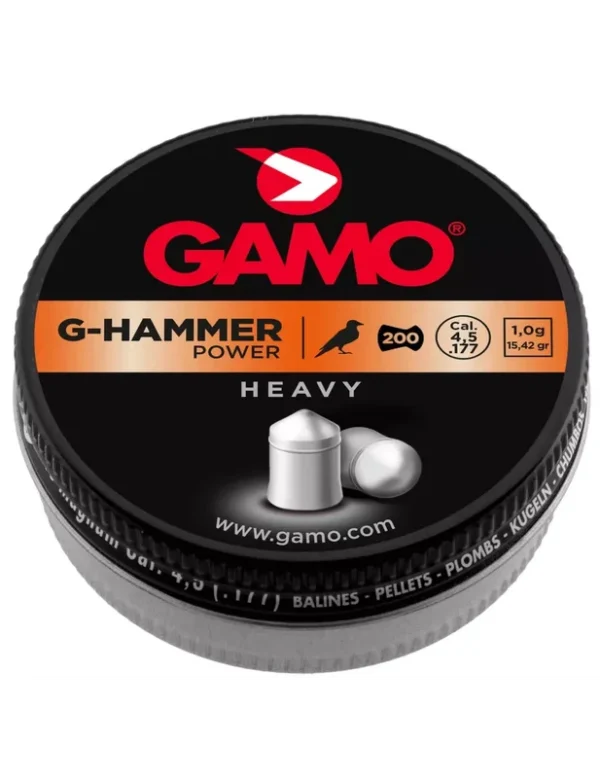 Plombs Gamo G-Hammer Power Heavy cal.4.5mm x200