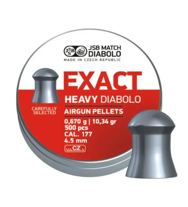 Plombs JSB Exact Diabolo Heavy 4.52 mm 10.34 grain